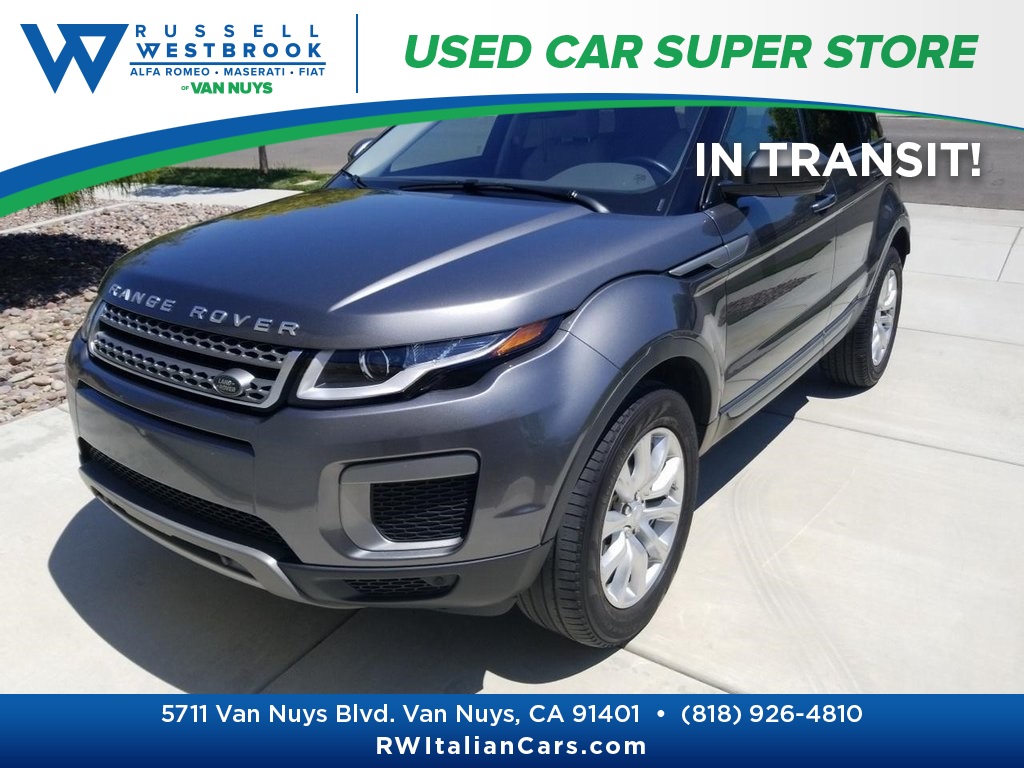 Pre Owned 2017 Land Rover Range Rover Evoque Se 4d Sport Utility Near Los Angeles Ca Bp6011 Russell Westbrook Alfa Romeo